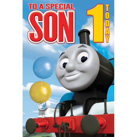 1st Birthday Son Thomas & Friends Birthday Card £2.69